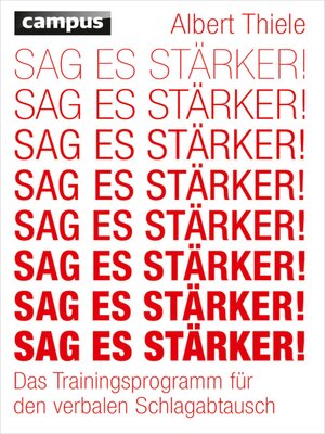cover image of Sag es stärker!